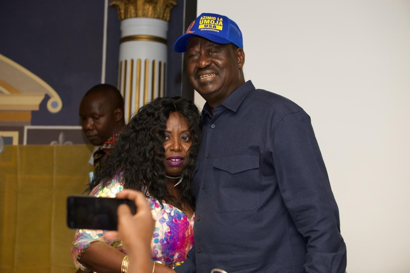 Raila is moved to tears by live performance INAWEZEKANA